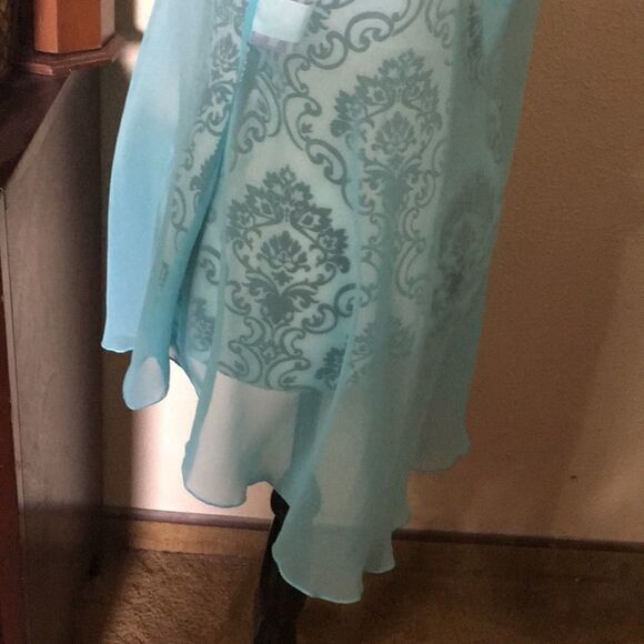 Sexy fluffy feather? nightie/ panty set 1X - Picture 4 of 12